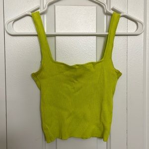GARAGE™ LIME GREEN TANK TOP